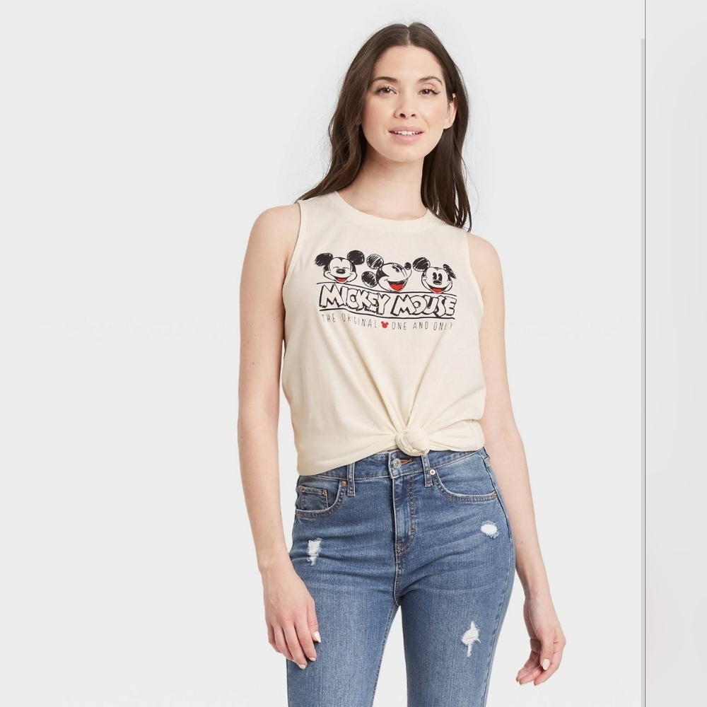DISNEY mickey mouse NWT tanktop